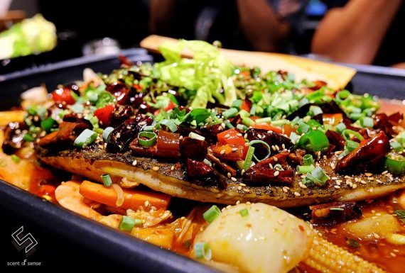 讓麻辣點燃食慾，重慶烤魚的極致誘惑《一品言巴渝特色餐館》